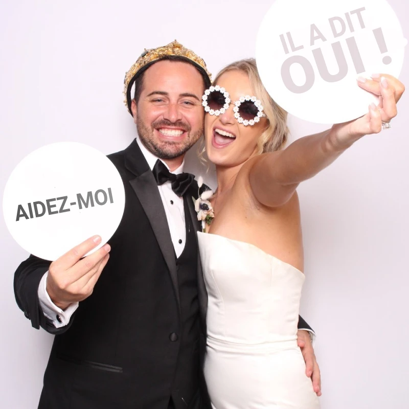 accessoires photobooth mariage