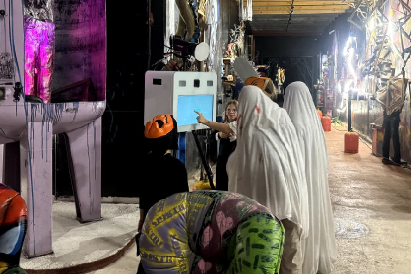 Halloween au musée Spiktri : Nos photobooths en action