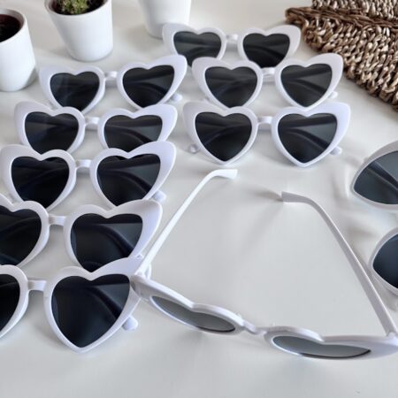 Pack de lunettes coeur